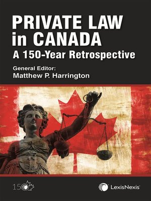 cover image of Private Law in Canada